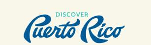Screenshot 2026-07-20 200643 Discover Puerto Rico logo displayed in blue lettering on a light background.